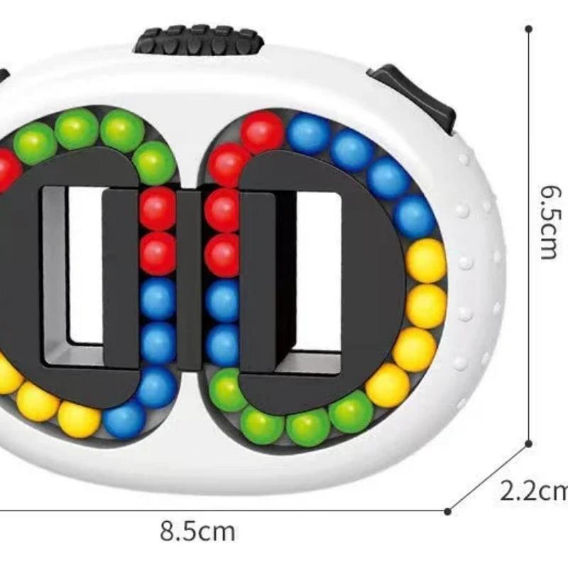 Obracające się magiczne fasolki Kostka Palców Fidgeted Zabawki Dzieci Dorośli Stres Ulgę Spin Bead Puzzle Dzieci Edukacja Inteligencja