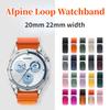 22mm 20mm Nylon Alpine Loop Armband für Huawei Watch GT5 Pro GT5 GT4 GT3 GT2 46mm Armband Handgelenkband Huawei Watch 4/3 Zubehör