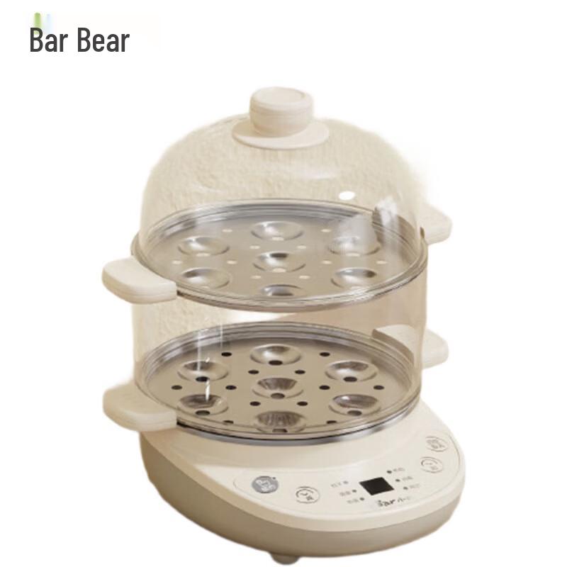 Little Bear Double-Layer Multi-function Egg Cooker CN plug (adapter included)