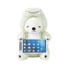 Livheart Hooded Sitting Body Pillow Premium Nemunemu Animals Lucky the Polar Bear S-Size (Total Length 27cm) Snake Zodiac Smartphone Stand 27028-11