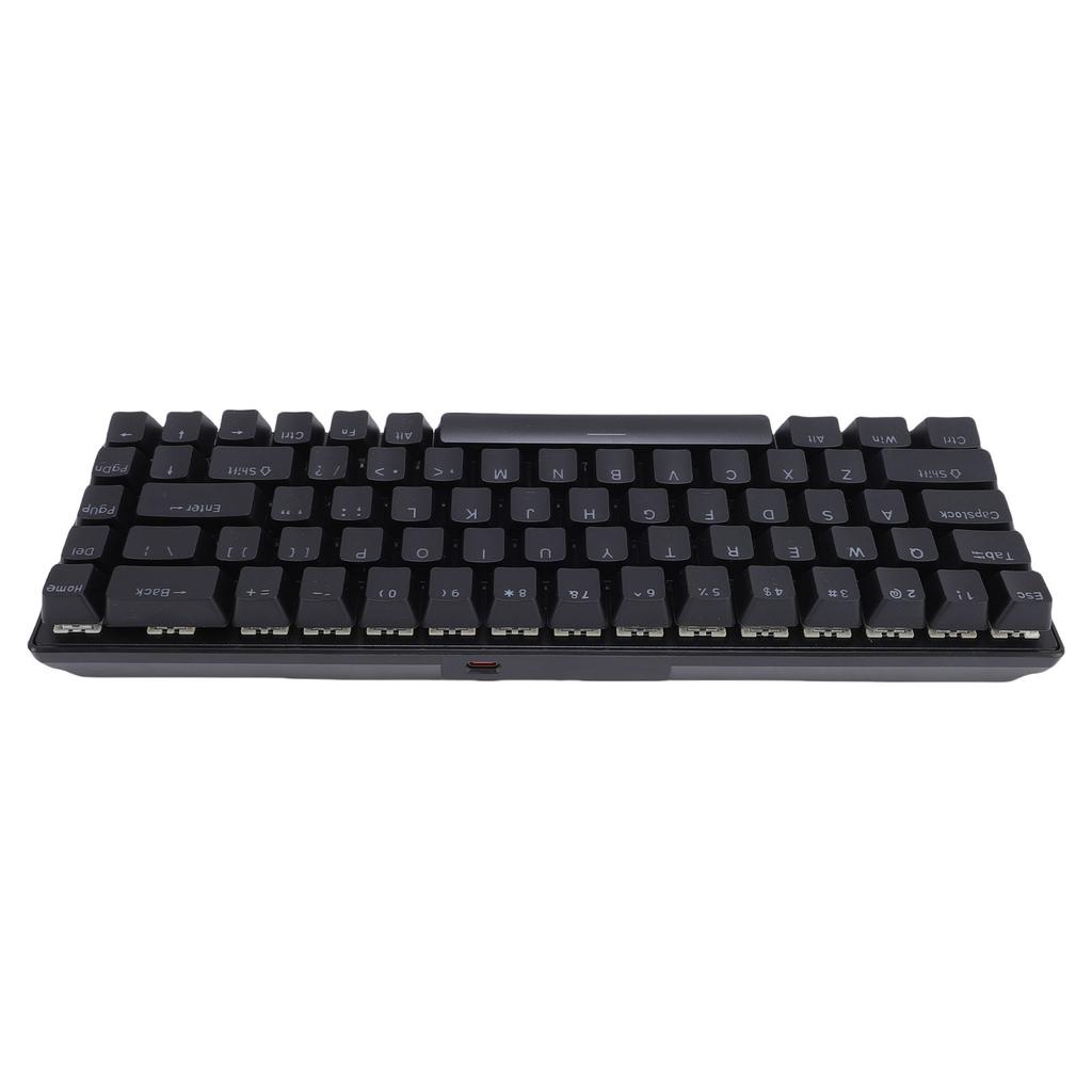 68 Key Wired Mechanical Keyboard RGB Backlight Blue   60% Compact Ergonomic Gaming Keyboard for PC Laptop  