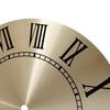 Aluminium Clock Dial Face DIY Flat Profile Gold Background Outside 243MM