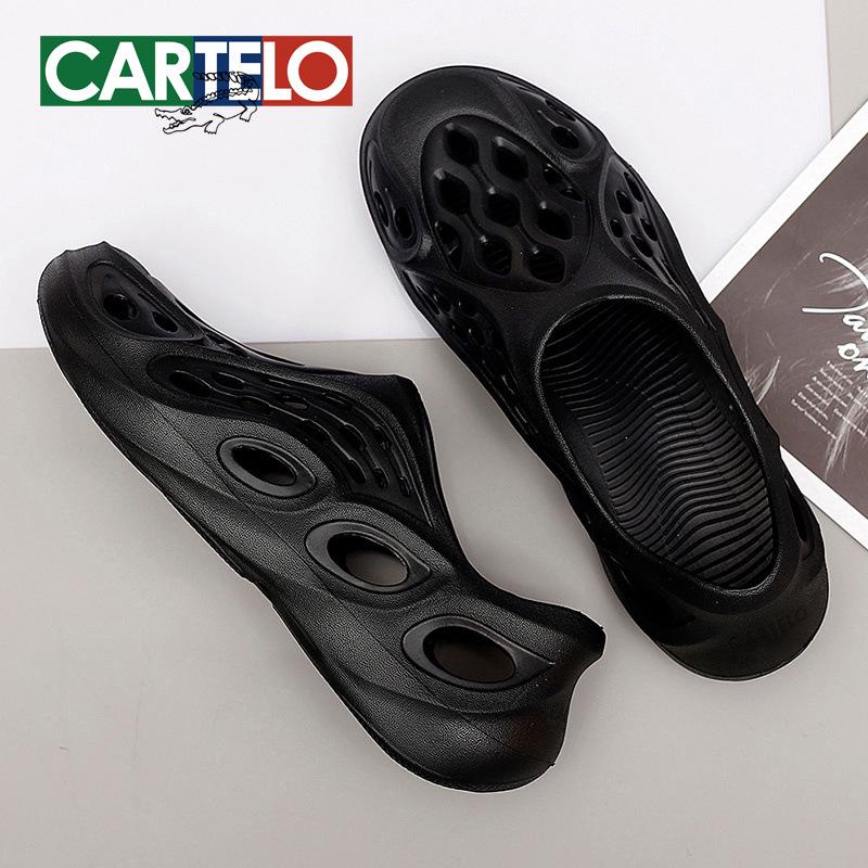 2025 Men's Breathable Summer Sandals: Outdoor & Beach Closed-Toe Flip-Flops