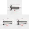 Premium Quality 4.5" Round Tip Removable Adjustable Silencer Exhaust Catback System