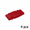Non-Toxic Moc Building Blocks Bricks 4Pcs Techncial Flat Panel Plate 7X3X1 Assembles Diy Car Toys Parts Compatible With 71709 Panels