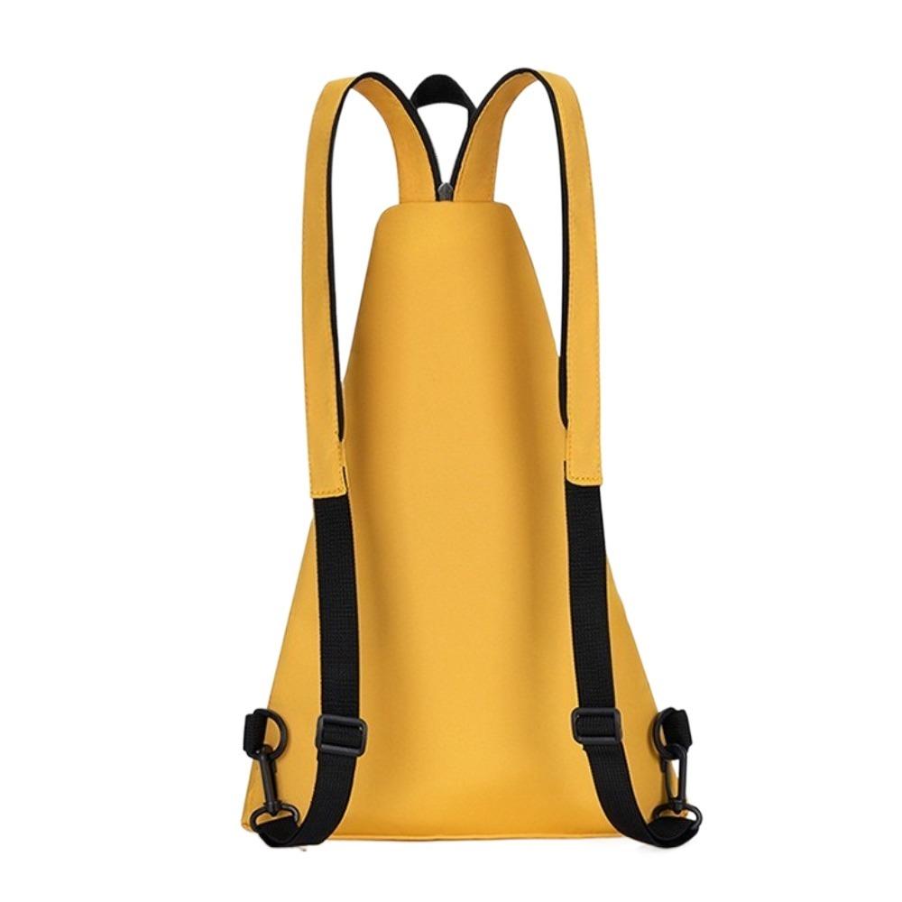 Multifunctional Triangular Backpack Large Capacity Single Daypack Cute Crossbody Bag  Girls