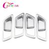 Color My Life 4Pcs/Set Inner Door Bowl Cover Interior Door Bowls Trim Sticker for Toyota C-HR CHR 2016 - 2022 Parts