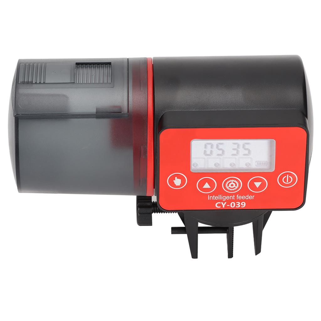 200ml Automatic Aquarium Fish Feeder Adjustable Multifunctional Electric Fish Food Dispenser for Fish Tank Aquarium