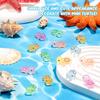 10 / 20pcs Luminous Mini Resin Turtles Glow In The Dark Cute Tiny Turtles Ocean Animal Theme Decor Ideal for DO-IT-YOURSELF Fairy Garden