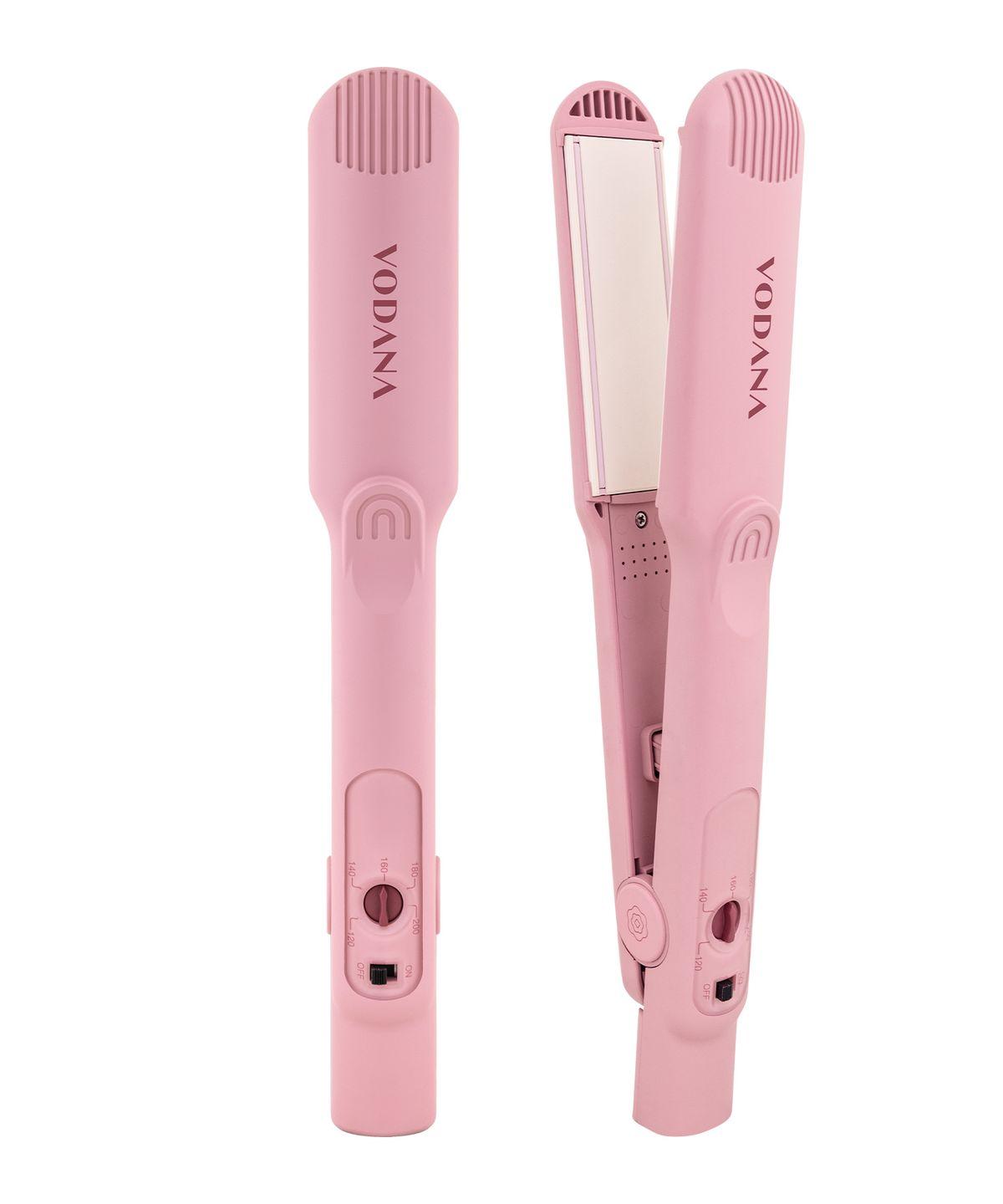 Twin Soft Bar Wide Flat Iron Milk Tea Rose