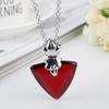 Fate Tohsaka Night Rin Necklace With Resin Heart For Cosplay Travel Or Gift Use