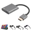 HD Multimedia Interface To USB C Adapter Fit for RayNeo XR Glasses 4K 60Hz PD 100W AR Glasses Adapter for Laptop Phone Plug and Play
