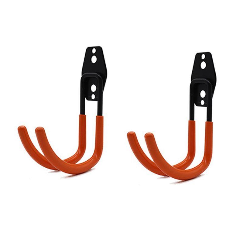 

M-Modern-2 Wall-Mounted Composite Pulley With Wall-Mounted Bow Frames Storage And Display Equipment Metal Hooks оранжевый