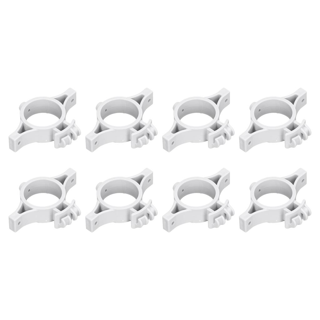 50pcs Electric Fence Insulators Pulse Electric Fence Terminal Rod Insulators with 3.2cm Hole for Farm
