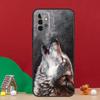 Animal Wolf Howling Case For Samsung Galaxy A55 A52 A32 A12 A33 A06 A16 A26 A36 A56 A15 A53 A13 A34 A54 A14 A17