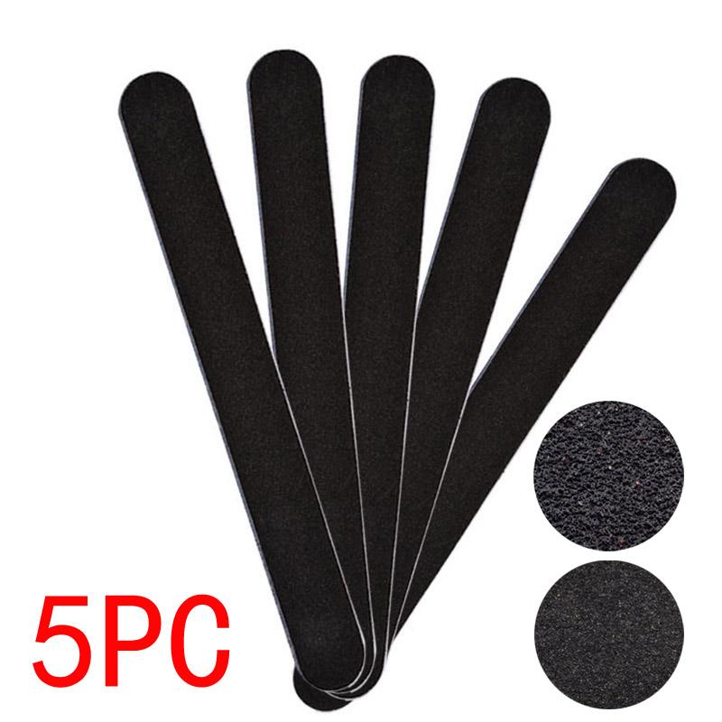 

5 шт./лот моющаяся пилочка для ногтей, шлифовальная наждачная бумага, изогнутые профессиональные маникюрные пилочки 5PCS