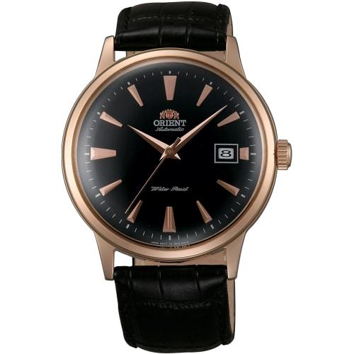 

Orient Uni Adult Analog Automatic Watch with Leather Strap, Gold, 40.50mm, FAC00001B0
