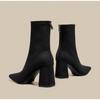 Autumn Winter Stretch Fabric Socks Boots Women High Heel Short Boots Pointed Toe Female Ankle Booties Plus Size 42