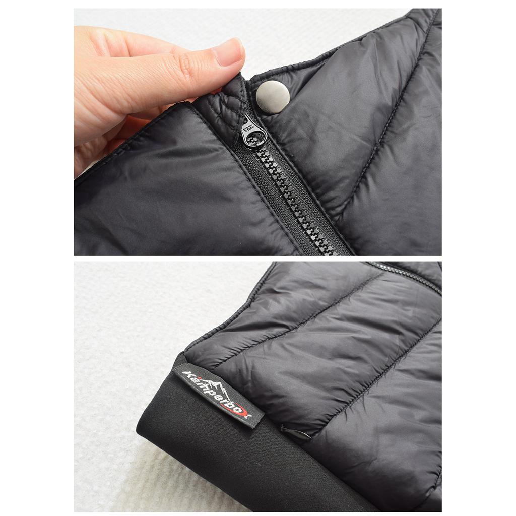 Baumwollrock Damen Winterröcke Wasserdicht Winddicht Warme Puffer-Röcke zum Wandern Schwarz Mini