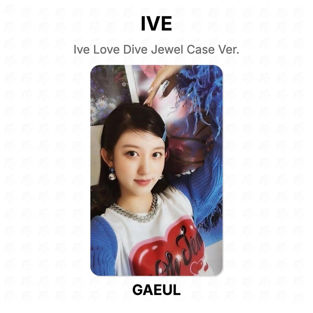 IVE Love Dive Jewel Case Ver. Official Photocard