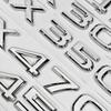 3D ABS Logo For Lexus GX470 LX570 LX600 RX350 RX300 Emblem Number Letters Sticker Car Trunk Badge Adhesive Decal AccessoriesDX7