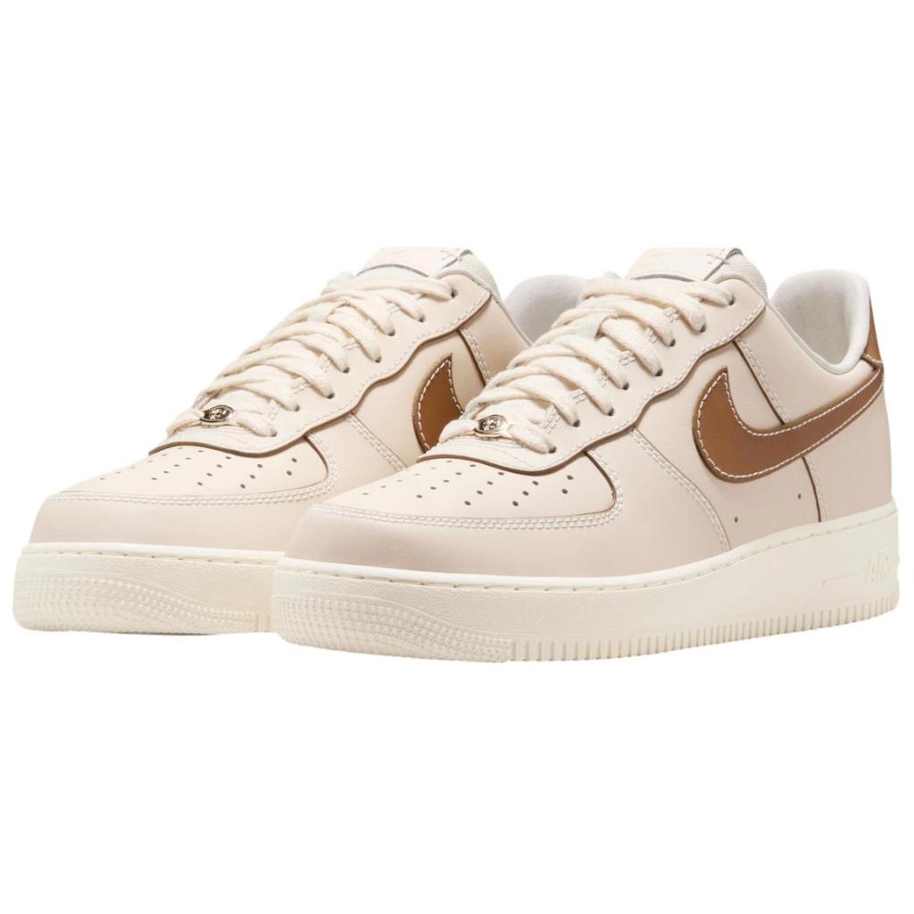 Nike Air Force 1 07 Low Pearl White British Tan Men Sneakers Cream Pale-Ivory Sail IB8865-221