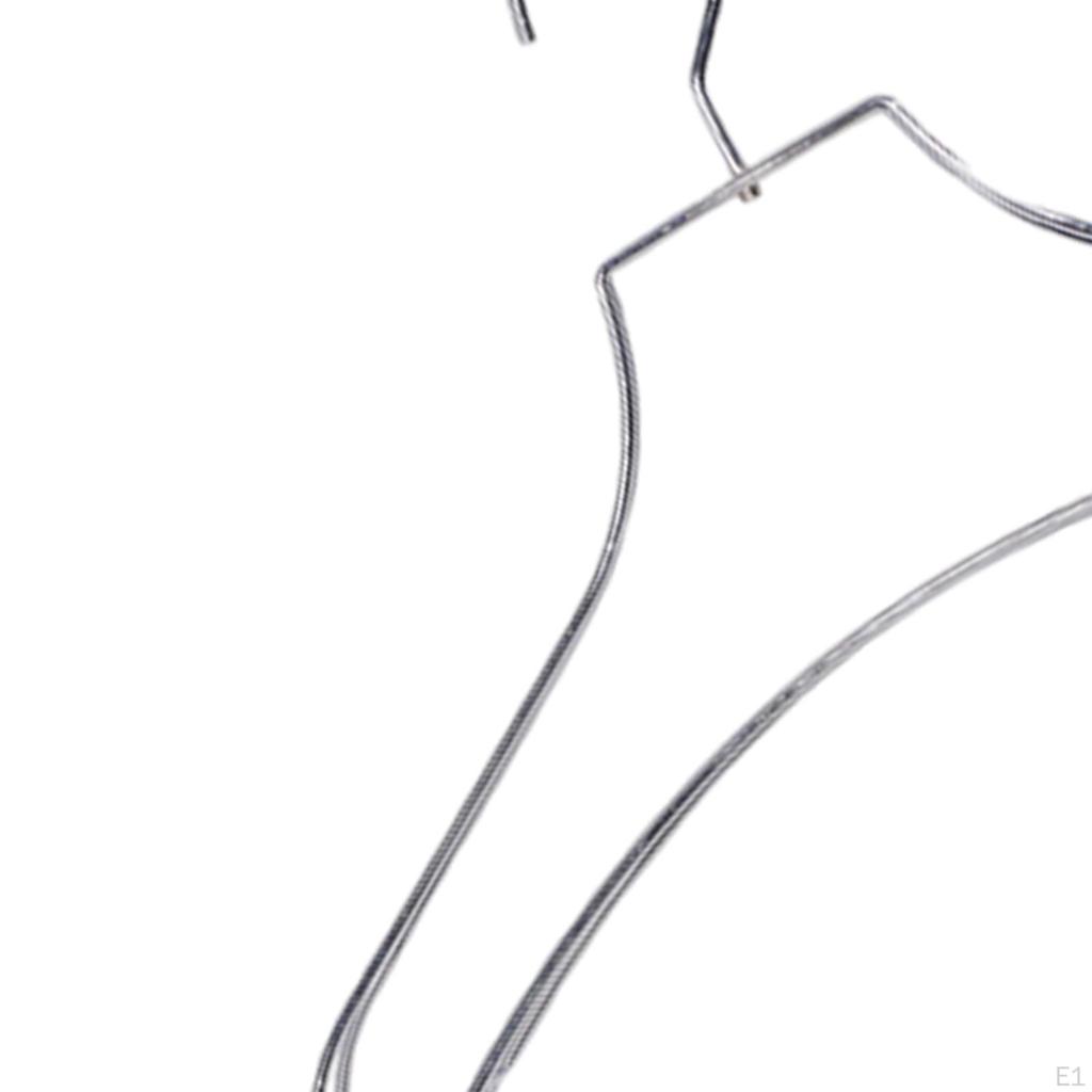 Clothes Drying Rack with Wide Shoulder Design for Coats