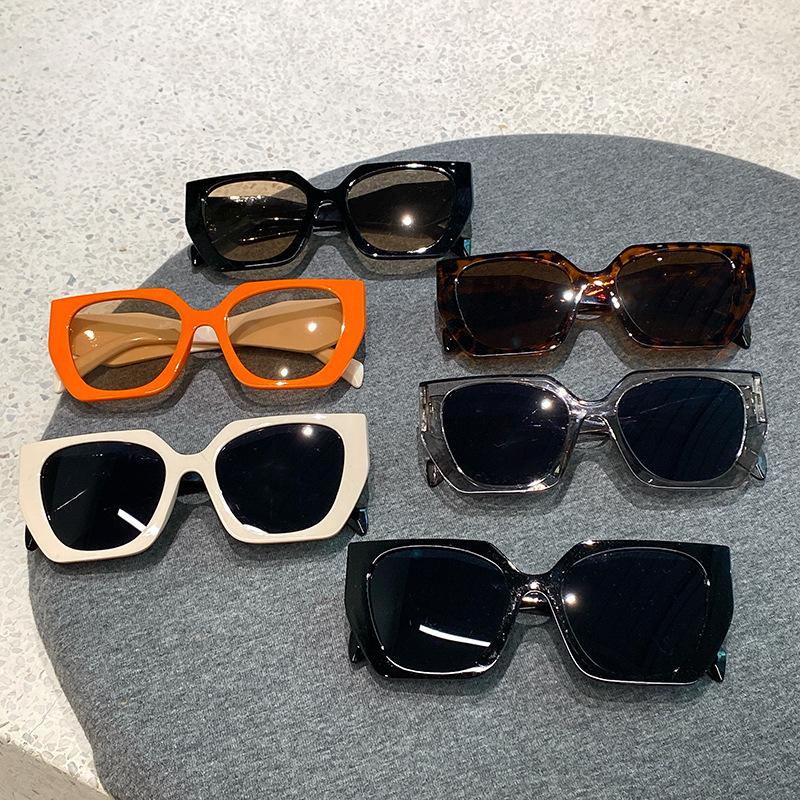 New Personalized Polygonal Sunglasses Retro Sunglasses For Outdoor Sunscreen Street Photography For Men And Women