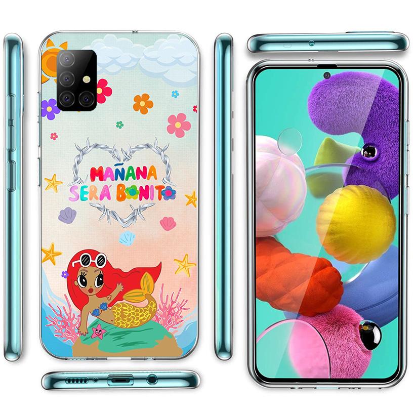Karolg M-Manana Sera B-Bonito Phone Case For Samsung Galaxy A52 A32 A22 A12 A51 A31 A50S A30S A20S A10S Note 20 Ultra 10 Plus S1