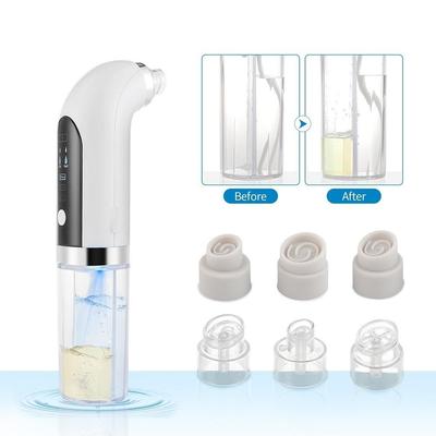 Face Pores Cleansing Skin Mouisture Brighten Device Blackhead Strong Suction Vacuum Cleaner Microbubble Blackhead Remover