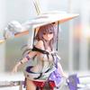 Anime Gk Model 25Cm Nikki Red Lotus Victory Goddess Handmade Statue Periphery Collection Ornament Toy Gift For Anime Fans