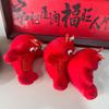 1/2 Pcs Cute Funny Muscle Lobster Simulation Food Plush Toy Stuffed Doll Keychain Backpack Pendant Bag Hang Ornament Couple Gift