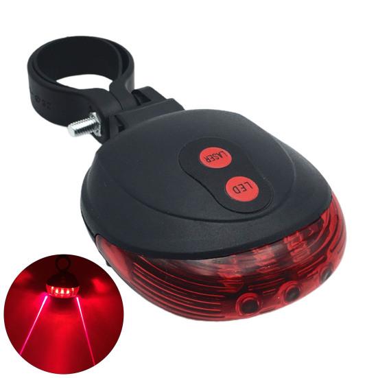 Lumină Spate Bicicletă LED Intermitentă Linie Paralelă Lampă de Avertizare Siguranță Bicicletă Montană