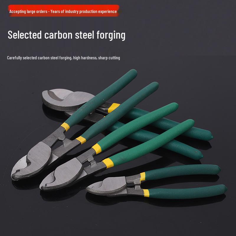 Electrician's 8-inch & 10-inch Multifunctional Cable & Wire Cutter/Stripper