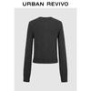UR 2026 Women's Color-Block Knitted Cardigan