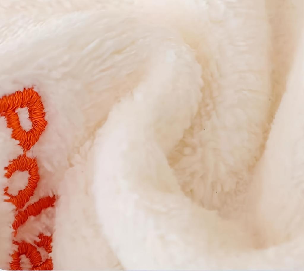 Super Absorbent 1pc Cute Polar Bear Hand Towel,Coral Velvet,Thickened Cartoon,Hanging Hand Towel,Suitable for Multiple Scenarios