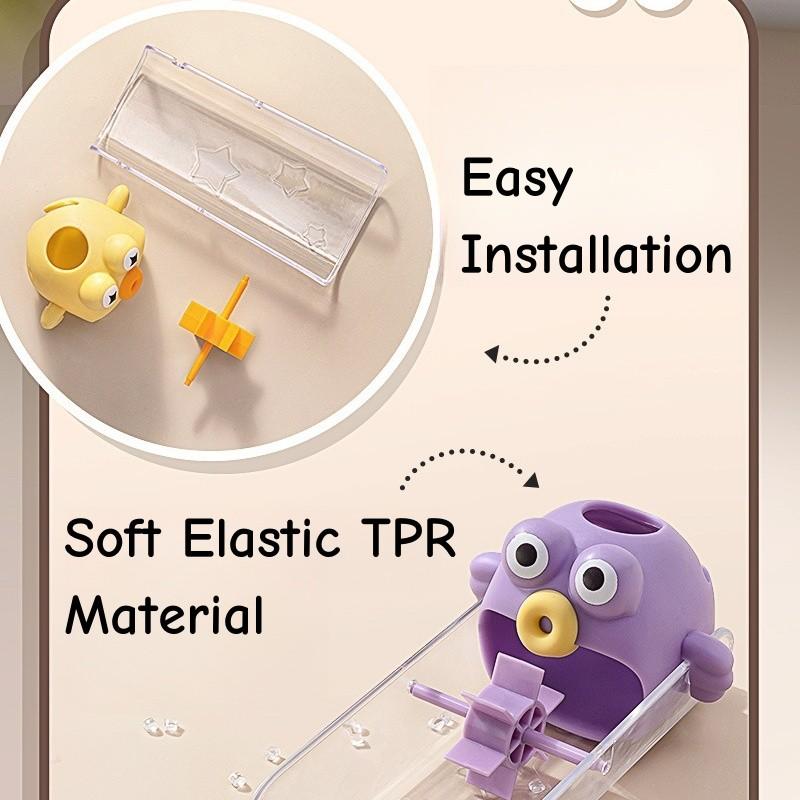 Home Wasserhahnverlängerung Niedliche Cartoon Silikon Verlängerungshahn für Baby Händewaschen Spritzfeste Verlängerung