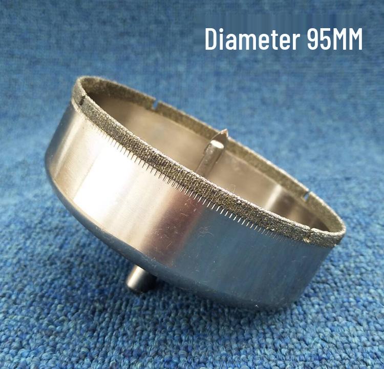 Multifunctional Glass & Tile Drill Bit Set for Range Hood Installation