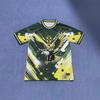 Summer Men's Brazilian Football Elements Training Football T-shirt Digital Printing Comfortable Breathable Quick Drying