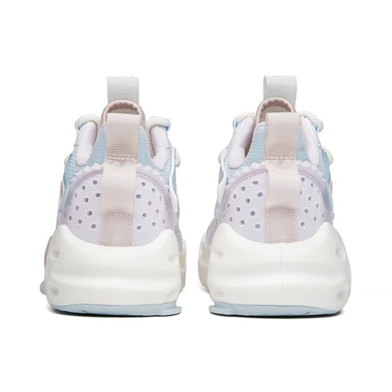 ANTA Badao Mid 'White Blue Purple' Women's Sneakers 122128084S-1
