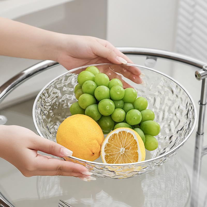 Fruit Plate Home Living Room Tea Table Zero Food Dried Fruit Candy Plate Light Luxury High-End Explosive Fruit Basin