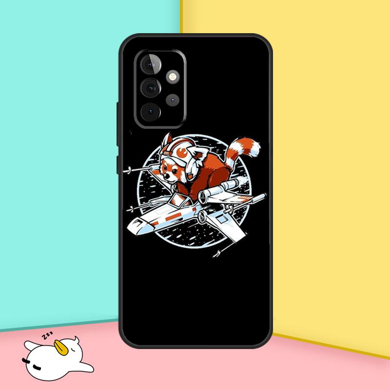 Red Panda Phone Case For Samsung Galaxy A14 A24 A34 A54 A13 A33 A53 A73 A12 A22 A32 A52 A51 A71 A52S