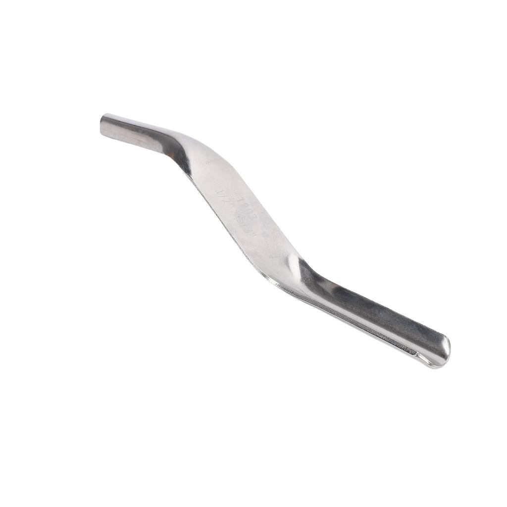 Caulking Trowel Round Head Spatula 1 2in X 3 8in Stainless Steel Brick Jointer for Ceramic Floor Tile Kitchen Bathroom