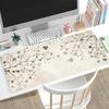 Estética Floral de Rama Vintage Alfombrilla Grande para Escritorio Base de Goma Antideslizante Alfombrilla para Teclado y Ratón Para PC Portátil Oficina ESport Trabajo Diario
