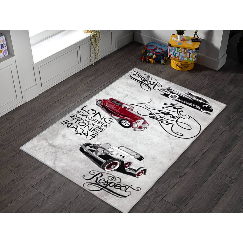 

Mosimoso Home MJ023 Детский ковер с принтом на подошве в горошек 80x150 cm