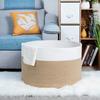 Cotton Rope Woven Basket - Foldable Wardrobe & Shelf Storage for Sundries
