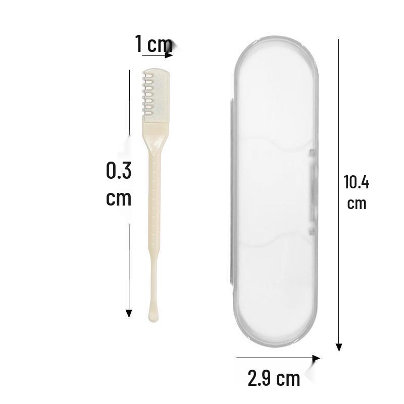 Men's & Women's Double-Headed Portable Nose Hair Trimmer - Manual Safety Razor