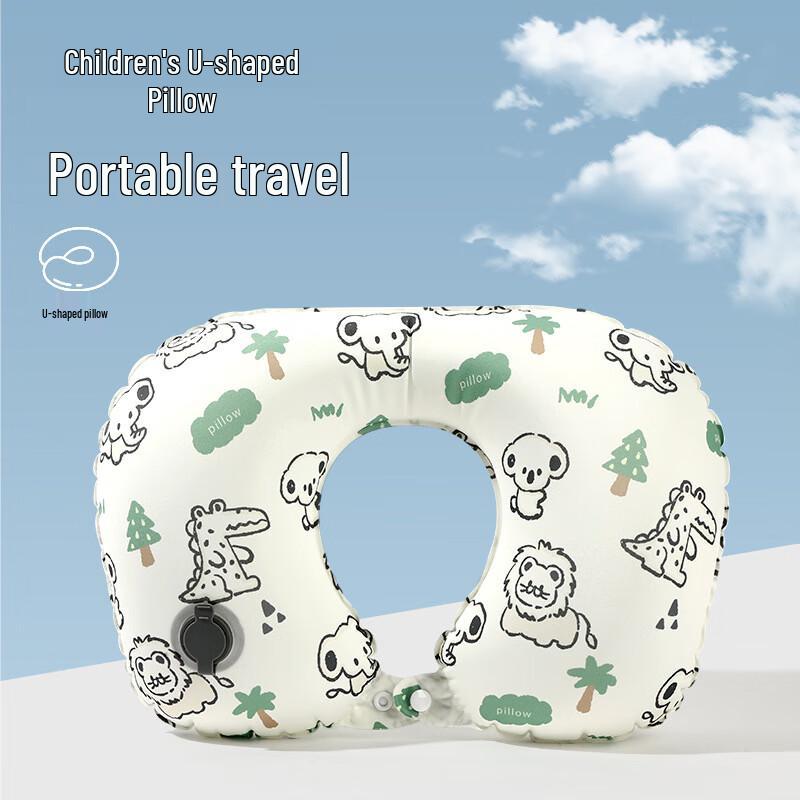 Children s Cartoon Koala Inflatable U-shaped Neck Pillow 2-Pack