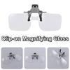 Acryl Optische Lens Hoofdgedragen Vergrootglas Afneembaar Clip-on Bril Loep Lees Hulp
