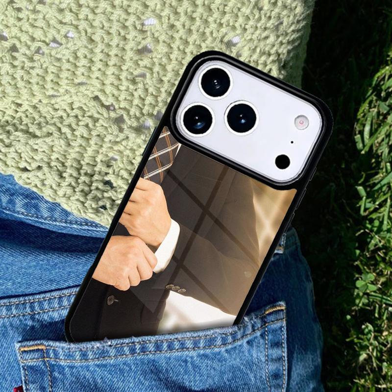 Man Suit Shirt Tie soft mobile phone case Compatible with IPhone 17 16 15 14 13 12 11Pro Max 17 Air cover